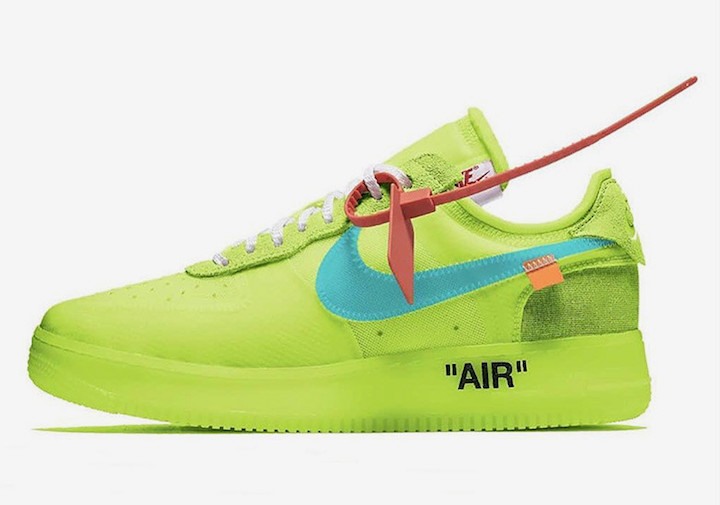 off white nike air force 1 low volt